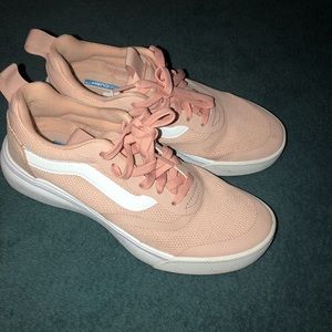 Rose gold van shoes